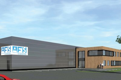 Erweiterung Bürogebäude mit Montage- und Lagerhalle