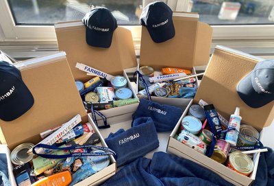 Ukraine-Hilfe - FARMBAU x FISCHER AND FRIENDS