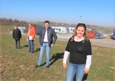 Neubau einer Gewerbehalle in Wolpertshausen